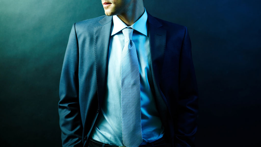 Anzug aus Schurwolle